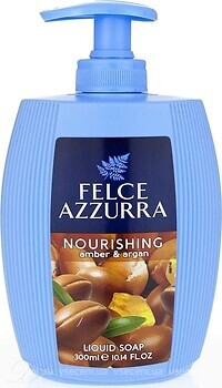 Фото Felce Azzurra рідке мило Nutriente Ambra & Argan Бурштин і Аргана 300 мл
