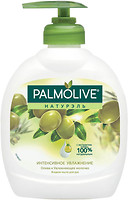 Фото Palmolive жидкое мыло Натурэль Интенсивное увлажнение Оливки и увлажняющее молочко 300 мл