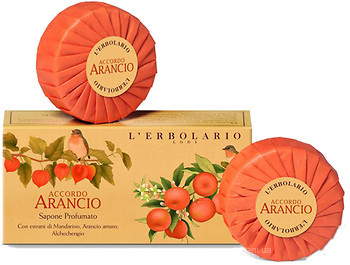 Фото L''Erbolario Accordo Arancio Soap мыло Физалис с ароматом апельсина 100 г