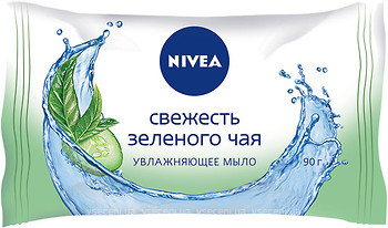 Фото Nivea туалетне мило Свіжість зеленого чаю 90 г