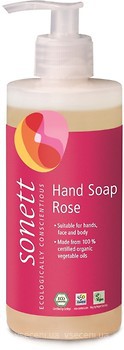 Фото Sonett органическое жидкое мыло Розовое 300 мл