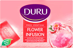 Фото Duru туалетное мыло Fresh Sensations Цветочное облако 150 г