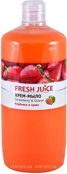 Фото Fresh Juice рідке крем-мило Strawberry & Guava запаска 1 л