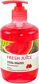 Фото Fresh Juice рідке гель-мило Watermelon п/б з дозатором 460 мл