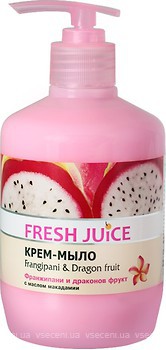 Фото Fresh Juice рідке крем-мило Frangipani & Dragon Fruit п/б з дозатором 460 мл