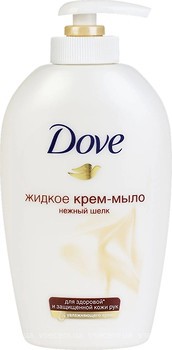 Фото Dove жидкое крем-мыло Нежный шелк 250 мл