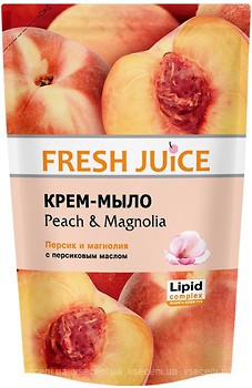 Фото Fresh Juice рідке крем-мило Peach & Magnolia д/п 460 мл