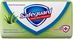 Фото Safeguard туалетное мыло Нежный уход Алоэ 90 г