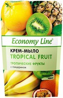 Фото Economy Line рідке крем-мило Tropical Fruit Тропічні фрукти 460 г