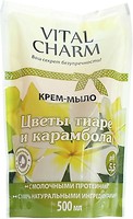 Фото Vital Charm жидкое крем-мыло Цветы тиаре и карамболь д/п 500 мл