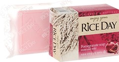 Фото Lion туалетне мило Rice Day з екстрактом граната і півонії 100 г