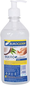 Фото BuroClean рідке мило EuroStandart Кокос п/б з дозатором 450 мл (10600200)