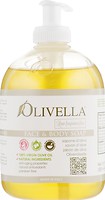 Фото Olivella рідке мило для чутливої шкіри Face & Body Soap з оливковою олією п/б з дозатором 500 мл