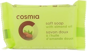 Фото Cosmia туалетне мило Soft з олією солодкого мигдалю 90 г