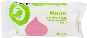 Фото Ашан туалетне мило Зволожуючий крем 65 г