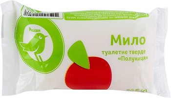 Фото Ашан туалетне мило Полуниця 65 г
