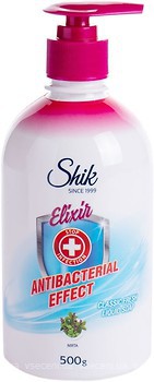 Фото Шик рідке мило Elixir Antibacterial Effect Класична свіжість з екстрактом м'яти п/б 500 г