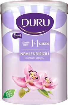 Фото Duru туалетне крем-мило 1+1 Fresh Sensations Орхідея 4x 110 г