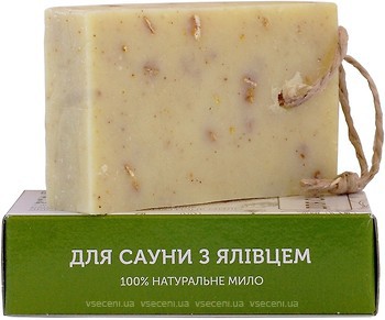 Фото Яка натуральне мило для сауни з ялівцем 75 г