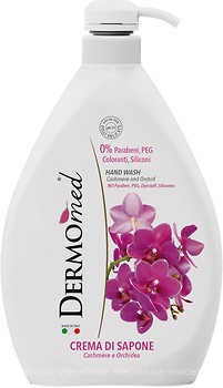 Фото Dermomed Cream Soap крем-мило Кашемір і орхідея 1 л