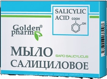 Фото Golden Pharm тверде мило Саліцилове 70 г