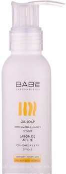 Фото BABE Laboratorios жидкое масляное мыло Travel Size для сухой и атопичной кожи п/б с дозатором 100 мл