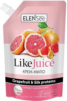 Фото Elensee жидкое крем-мыло Грейпфрут и протеины шелка 450 мл