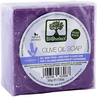 Фото BioSelect твердое мыло Olive oil soap Lavender С ароматом лаванды 200 г