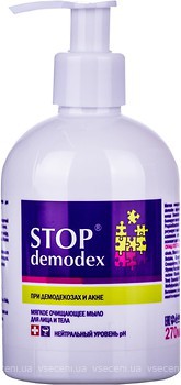 Фото Stop Demodex рідке мило Для обличчя і тіла проти демодекозу 270 мл