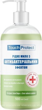 Фото Touch Protect рідке мило антибактеріальне Алое вера і чайне дерево 500 мл