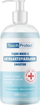 Фото Touch Protect рідке мило антибактеріальне Евкаліпт і розмарин 500 мл