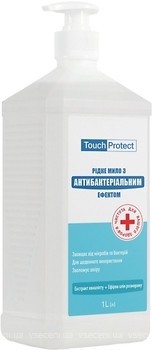 Фото Touch Protect жидкое мыло антибактериальное Эвкалипт и розмарин 1 л