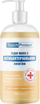 Фото Touch Protect рідке мило антибактеріальне Календула і чебрець 500 мл