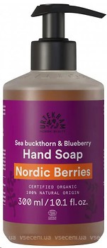 Фото Urtekram рідке мило Hand Soap Nordic Berries Скандинавські ягоди 300 мл