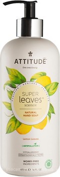 Фото Attitude рідке мило Super Leaves Lemon Leaves Лимон 473 мл