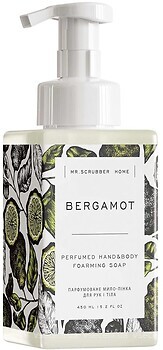 Фото Mr.Scrubber мило-пінка для рук і тіла Perfumed Hand & Body Foarming Soap Bergamot Бергамот 450 мл
