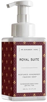 Фото Mr.Scrubber мило-пінка для рук і тіла Perfumed Hand & Body Foarming Soap Royal Suite Королівський люкс 450 мл