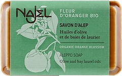 Фото Najel тверде мило Savon d’Alep Aleppo Soap Organic Orange Blossom з апельсиновим цвітом 100 г