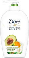 Фото Dove рідке крем-мило Nourishing Secrets Олія авокадо і екстракт календули п/б 500 мл