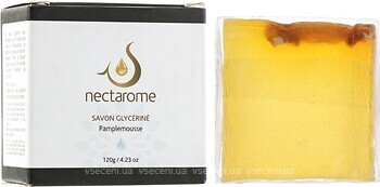 Фото Nectarome твердое мыло Savon glycerine Pamplemousse с грейпфрутом 120 г