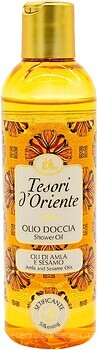 Фото Tesori d'Oriente масло для душа Olio Doccia Amla And Sesame Oils Амла и кунжутное масло 250 мл