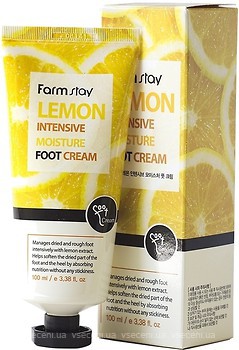 Фото FarmStay Lemon Foot Cream крем з екстрактом лимона 100 мл