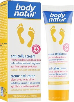 Фото Body Natur Anti-Callus & Hard Skin крем антимозольный 50 мл