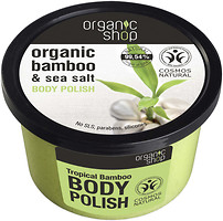 Фото Organic Shop Organic Bamboo and Sea Salt Body Polish пилинг для тела 