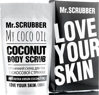 Фото Mr.Scrubber скраб для тіла кокосовий My Coco Oil 200 г