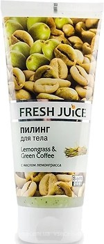 Фото Fresh Juice пилинг для тела Lemongrass & Green Coffee 200 мл