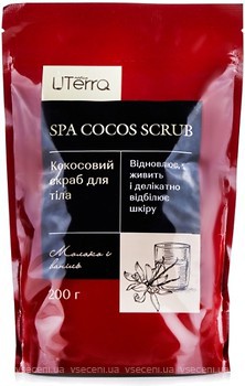 Фото UTerra скраб для тіла кокосове молоко і ваніль Native 200 г