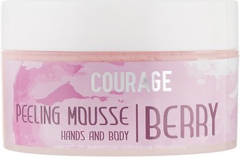 Фото Courage пілінг-мус для рук и тела ягода Peeling Mousse Hands and Body Berry 300 мл