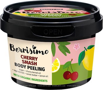 Фото Beauty Jar пілінг для тіла Berrisimo Cherry Smash 300 г