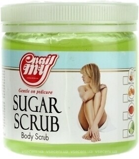 Фото My Nail сахарный скраб для тела Лимон Sugar Scrub 473 мл